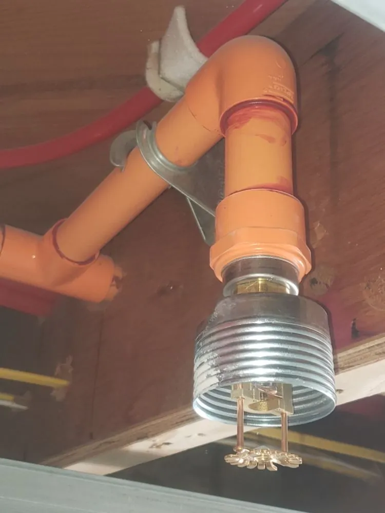 Commercial fire sprinkler head
