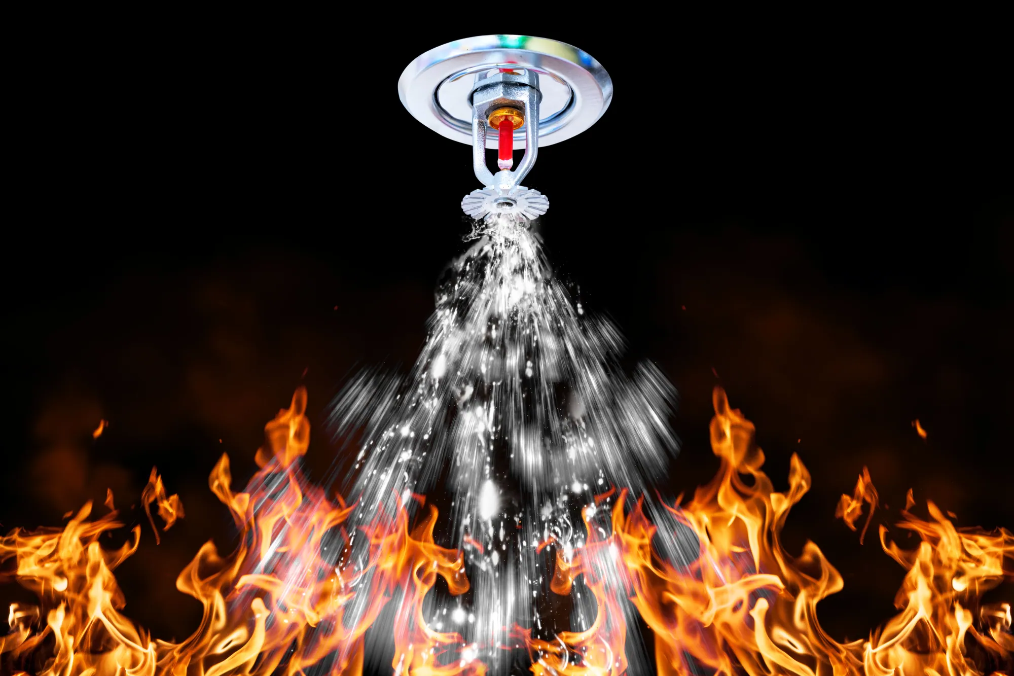 Commercial fire sprinkler head