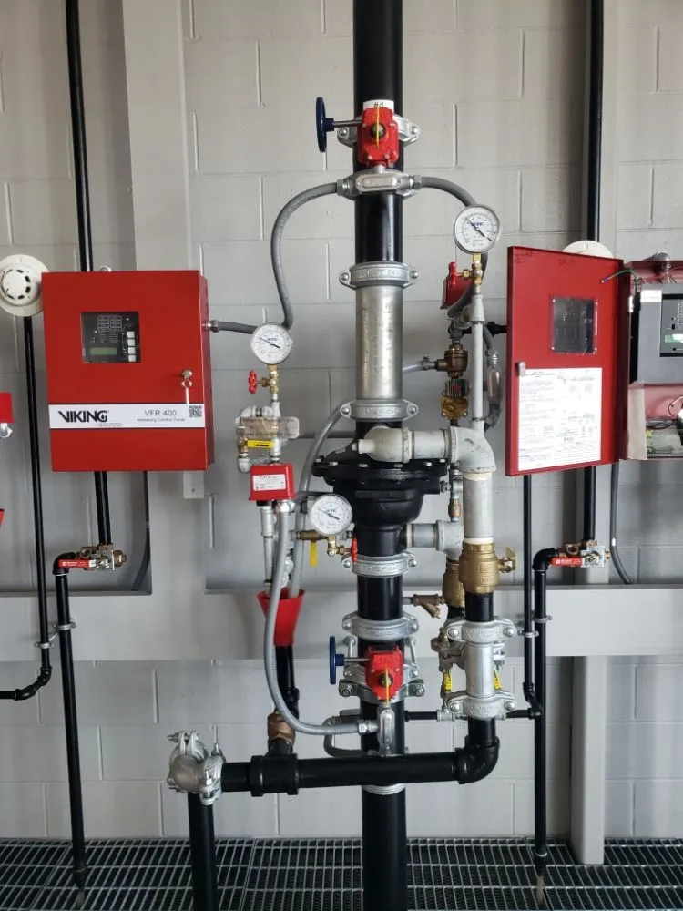 Fire protection control system